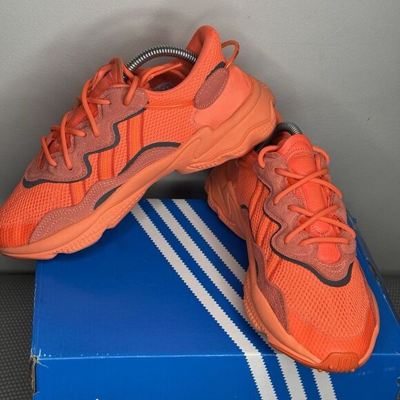 adidas Originals Ozweego - Orange - Men's 6 / Women's 7 - EE7776 - Picture 6 of 12